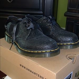 Black Doc Martens with Sparkles!!!